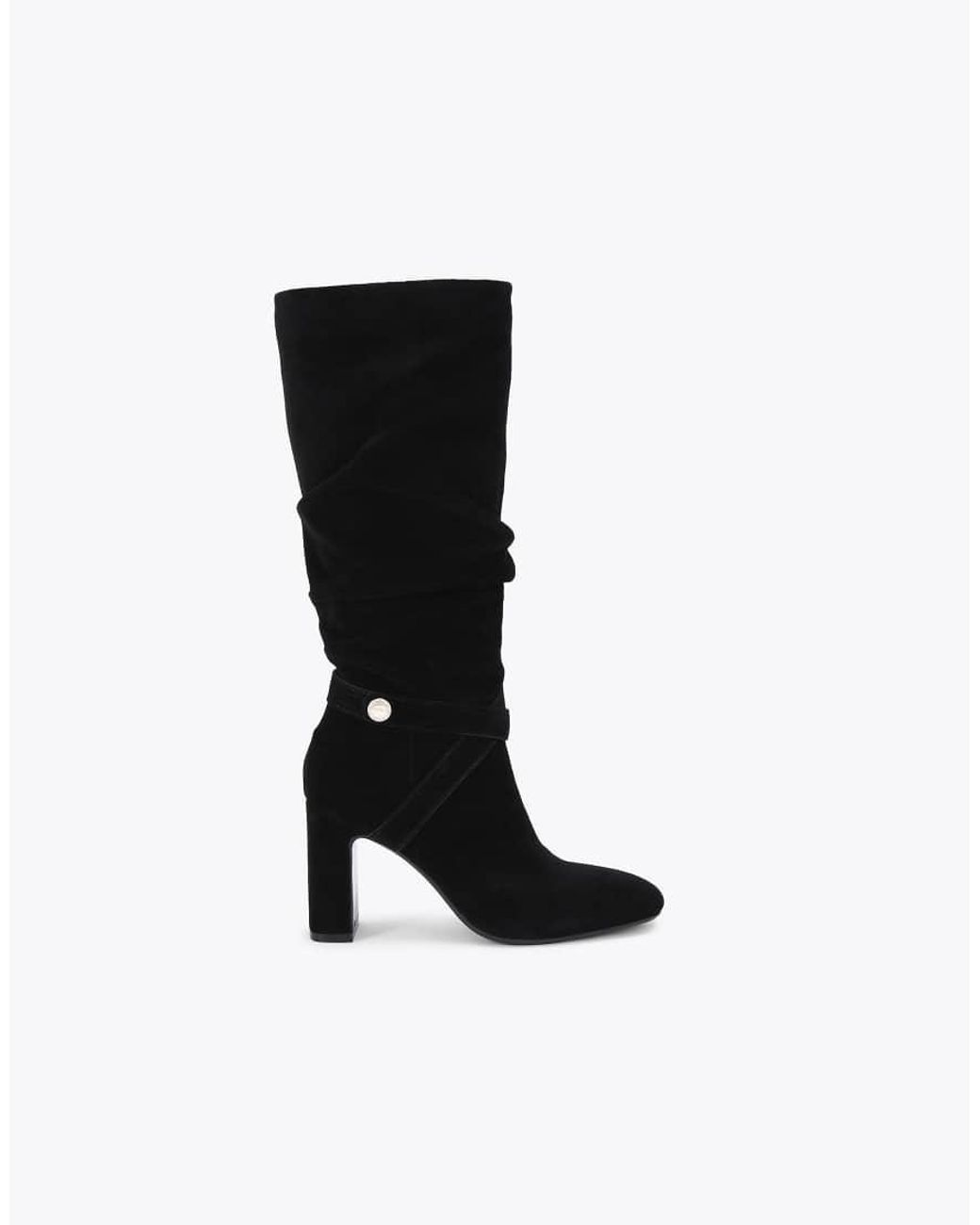 Carvela Kurt Geiger Black Jackpot Slouch Knee Boots