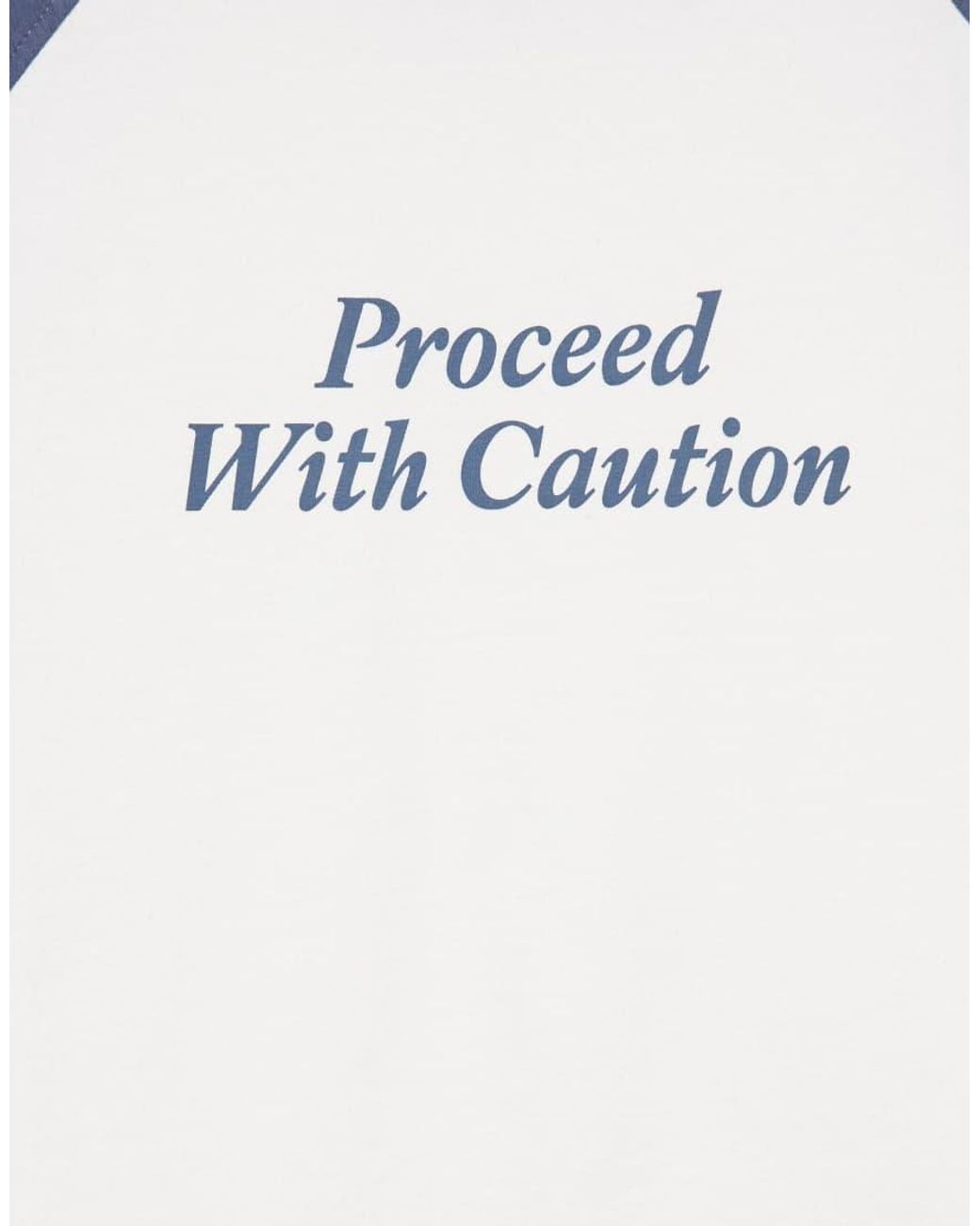 Pull&Bear Blue Raglan Sleeve Slogan T-shirt