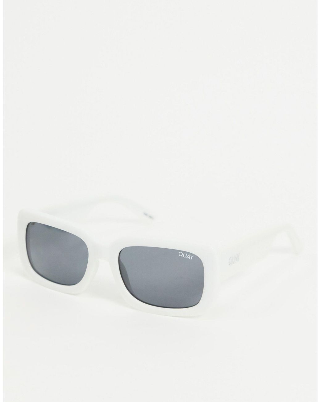 Quay hotsell white sunglasses