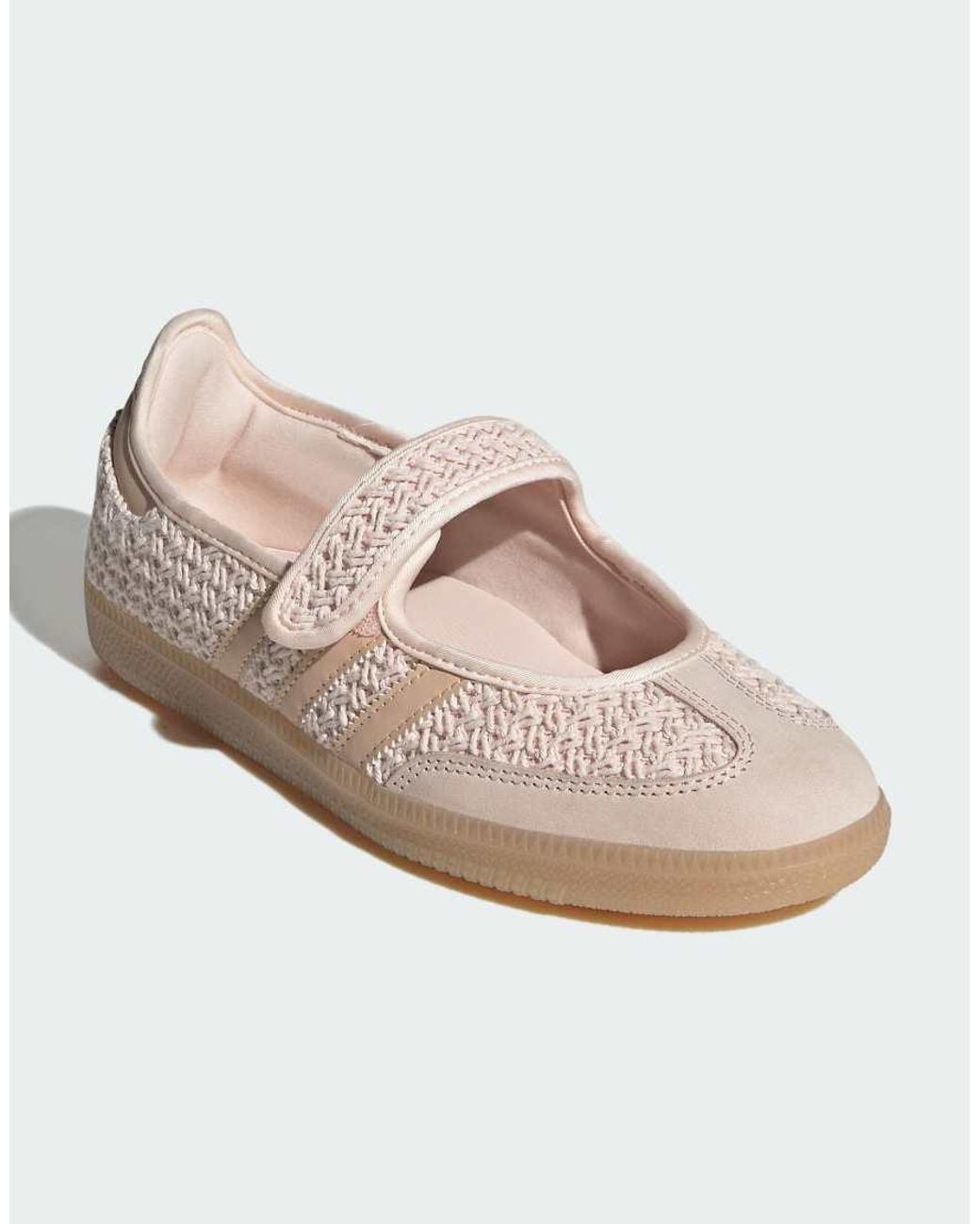 Adidas Originals Pink Samba Mary Jane Flats