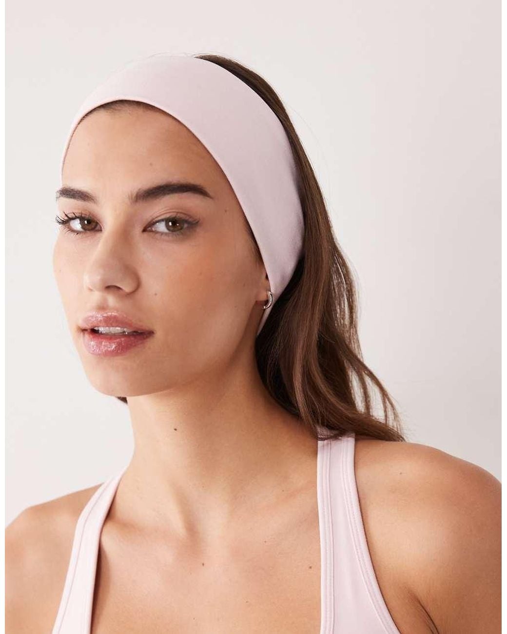4505 Brown Icon Yoga Wide Headband