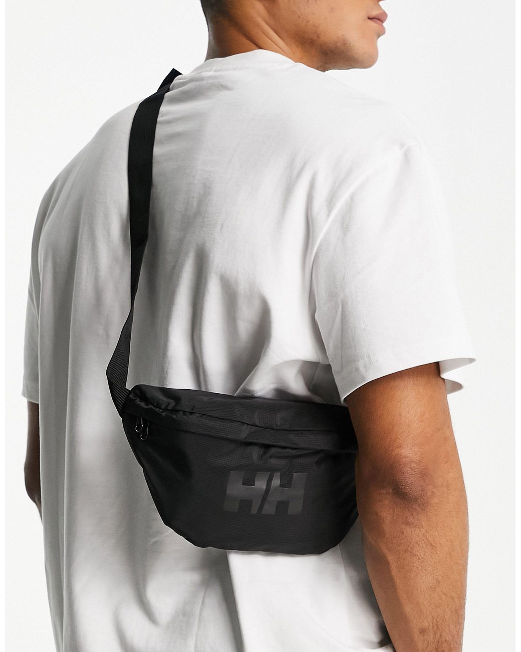 Helly Hansen Logo Bum Bag in White for Men | Lyst