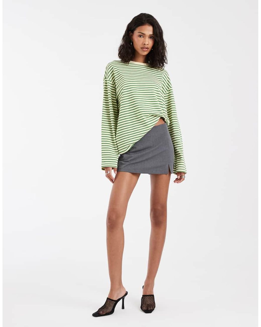 Pieces Green Long Sleeve Super Soft T-shirt