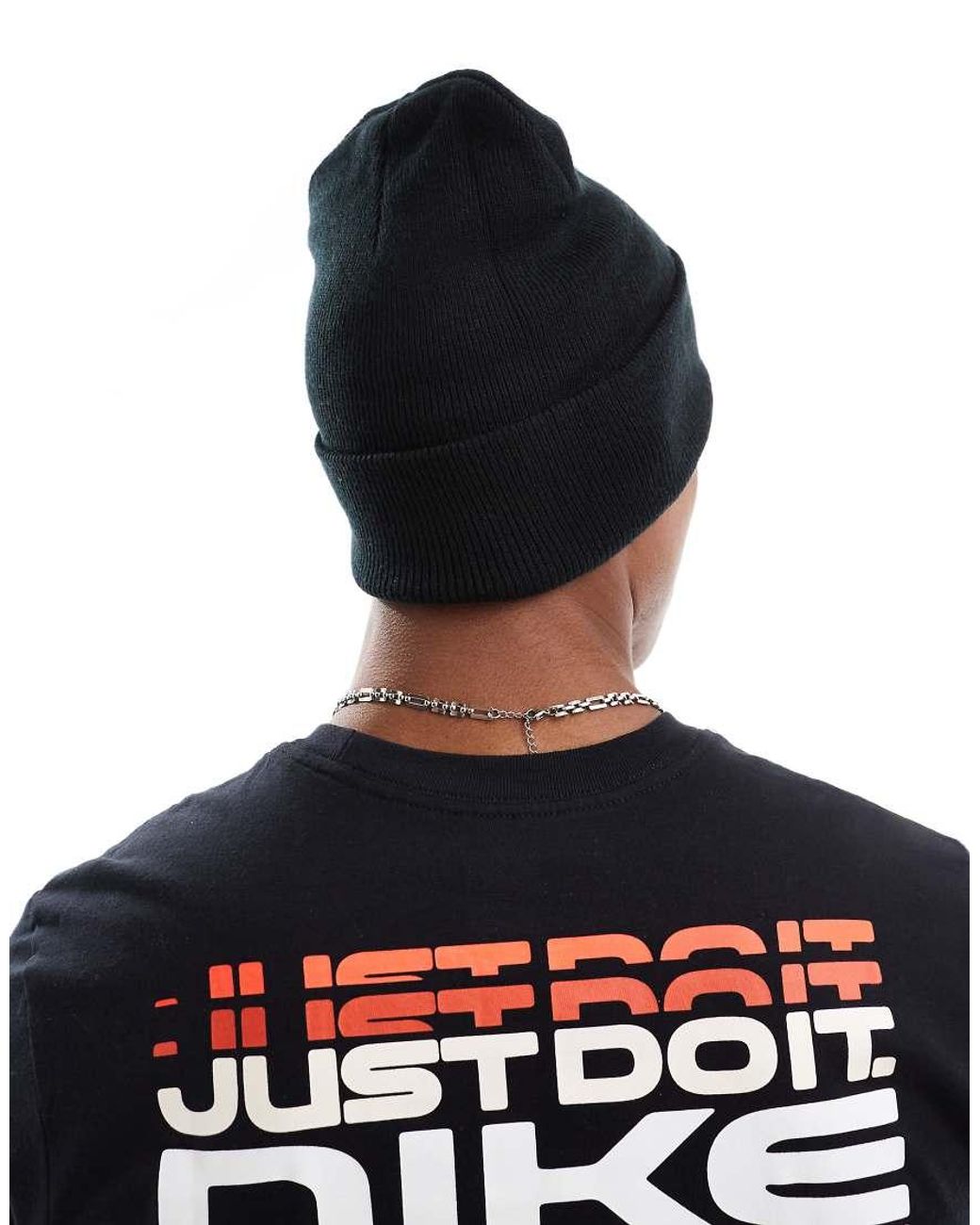 Nike Blue Swoosh Beanie for men
