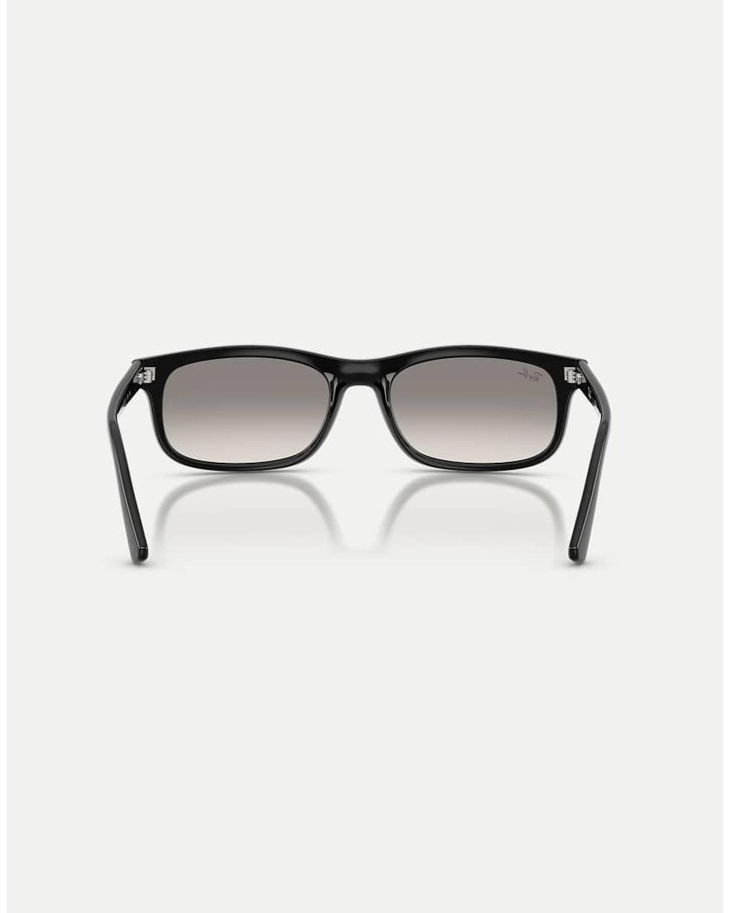 Ray-Ban Brown Rb2224 Rectangle Sunglasses With Lens