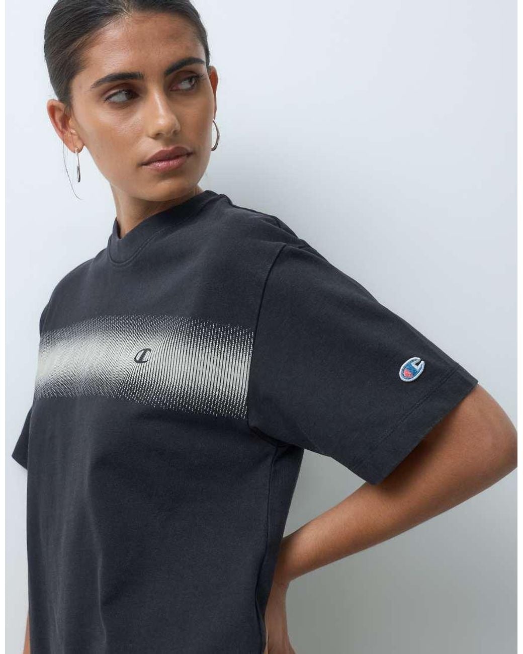 Champion Blue Future Memories Oversized T-Shirt