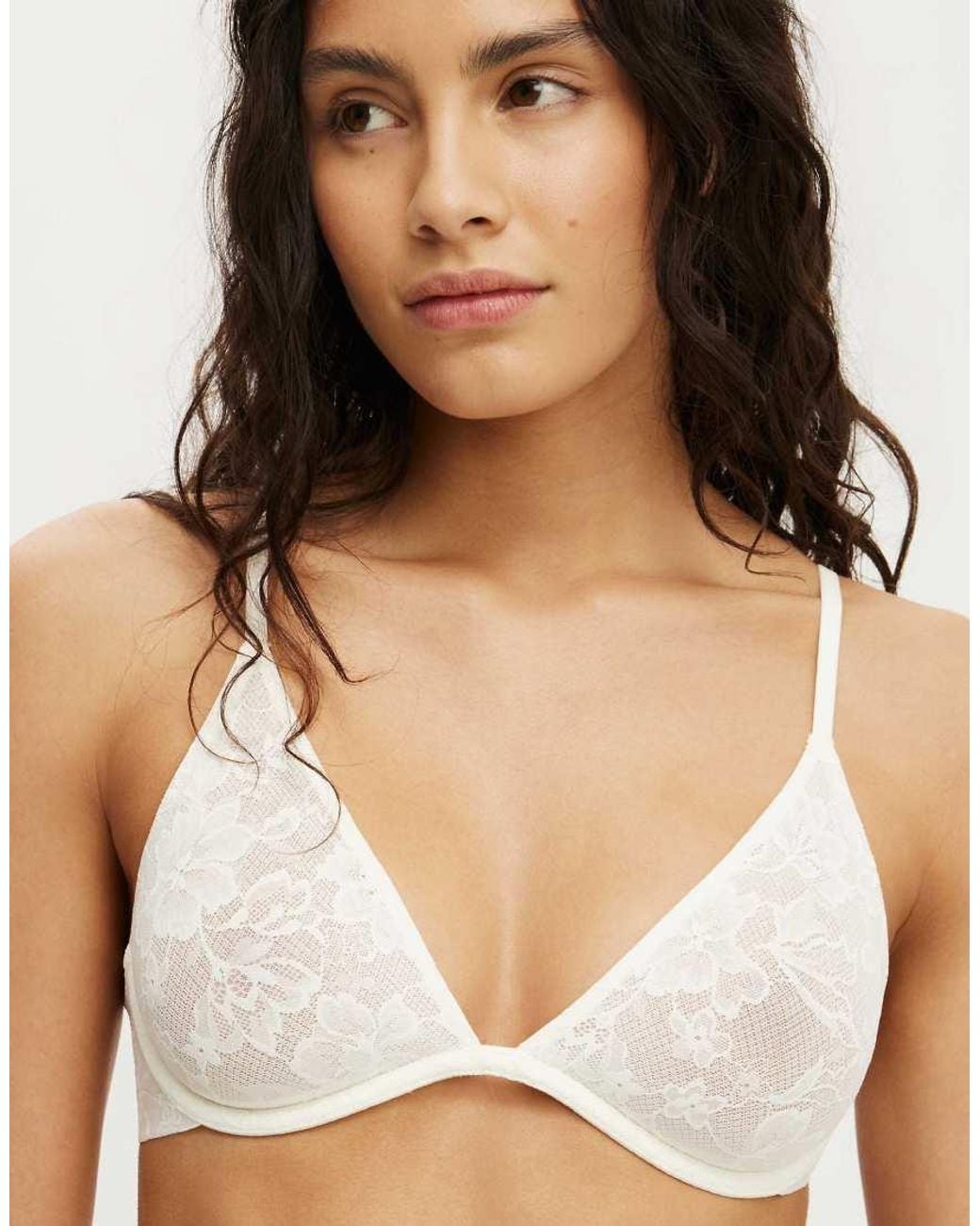 Cotton On Natural Body Bestee Plunge Bra