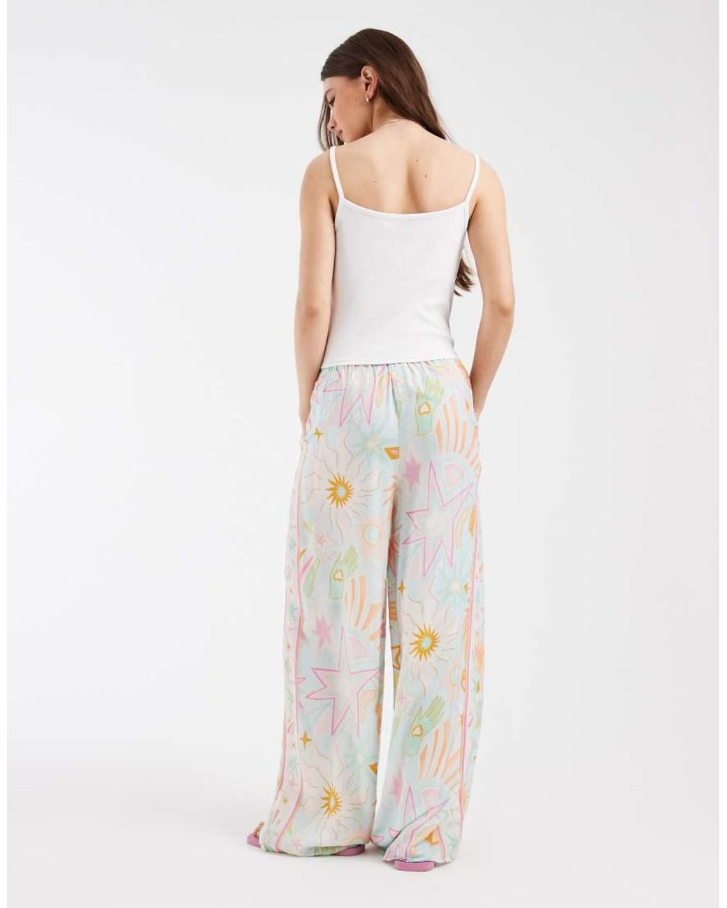 Never Fully Dressed White Beach Trousers