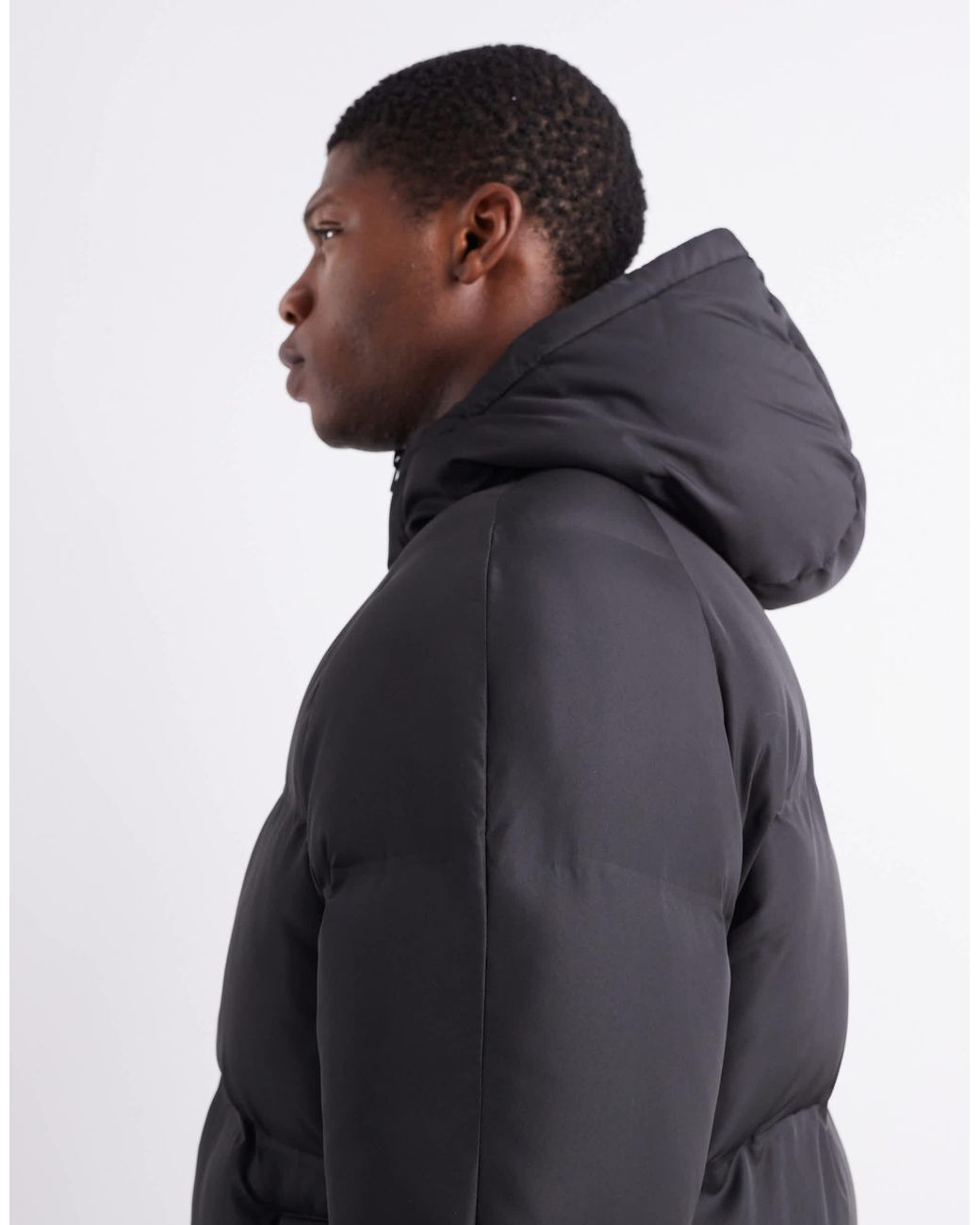 ASOS Blue Puffer Jacket for men