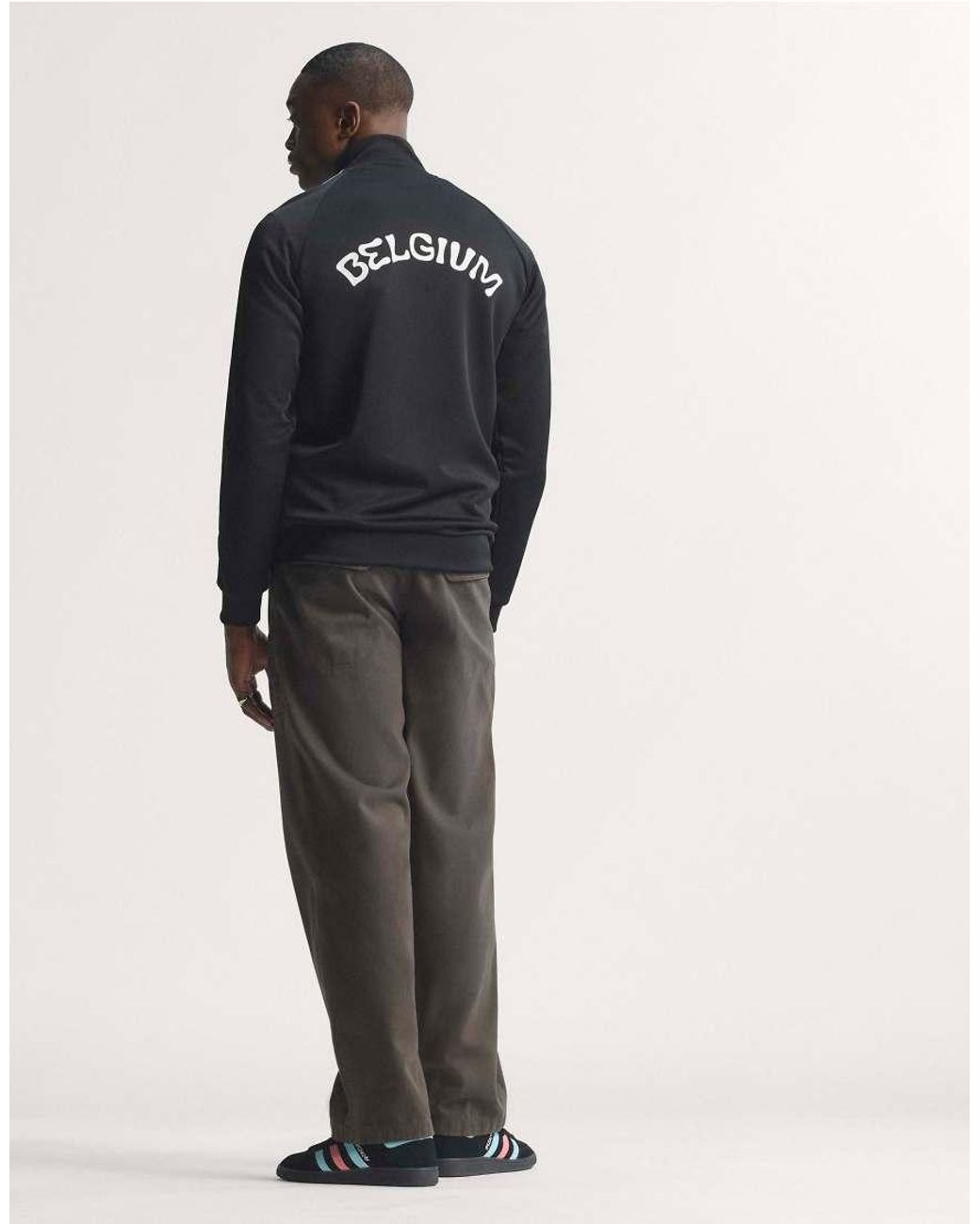 Adidas Originals Blue Belgium Originals Track Top for men