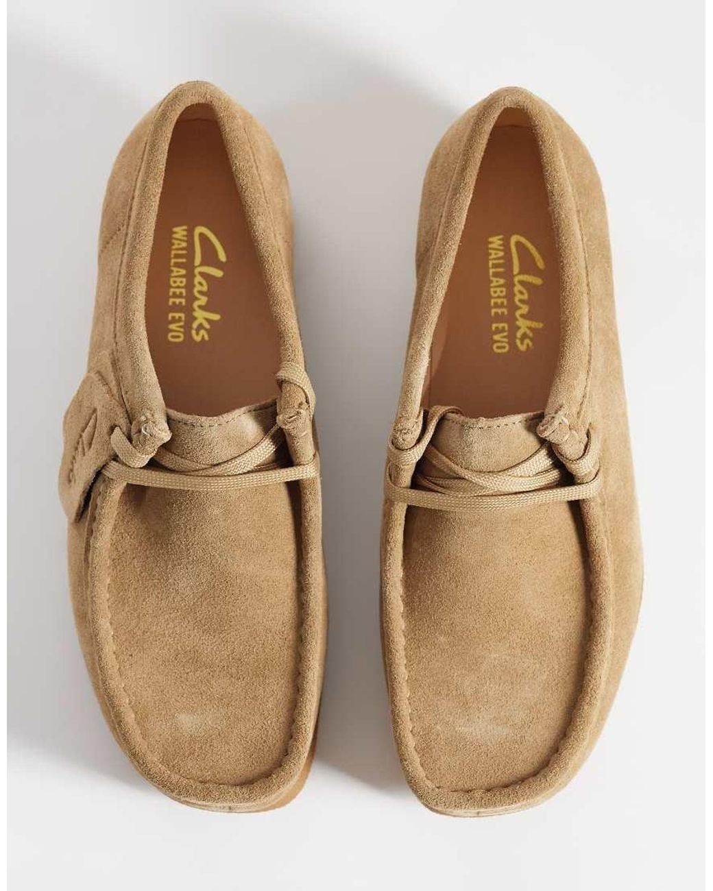 Clarks Blue Wallabee Evo Shoes