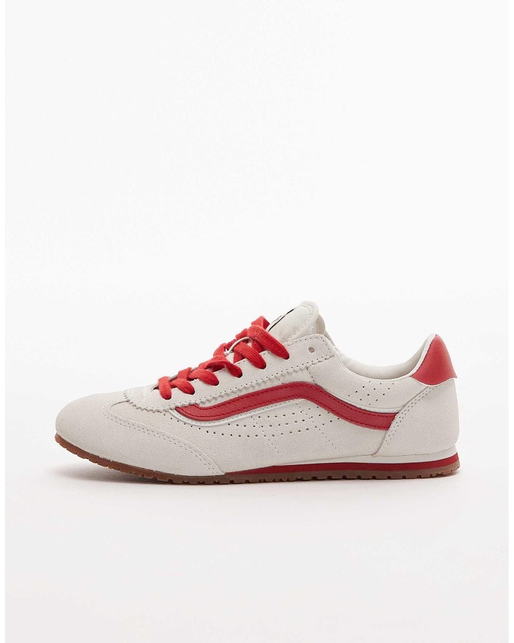 Vans White Super Lowpro Sneakers