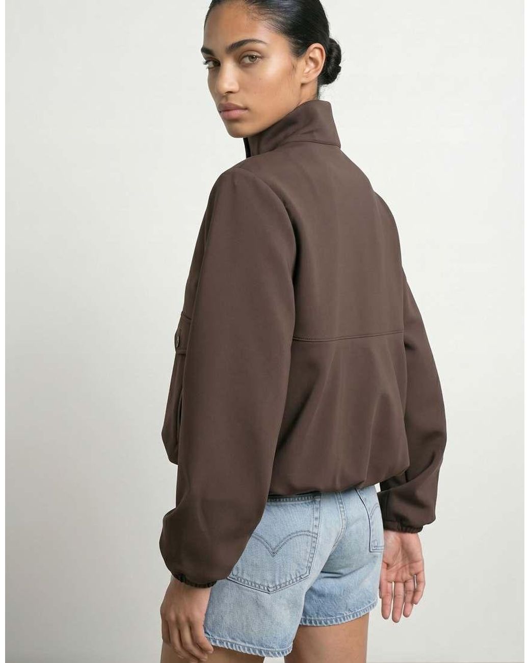 HYPEDROP Gray Shacket