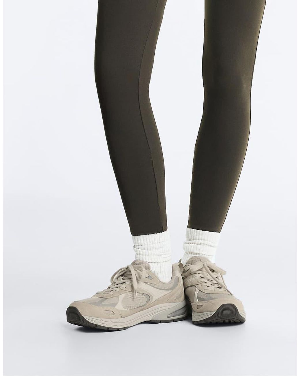 Oysho White Multi-piece Freetime Trainers