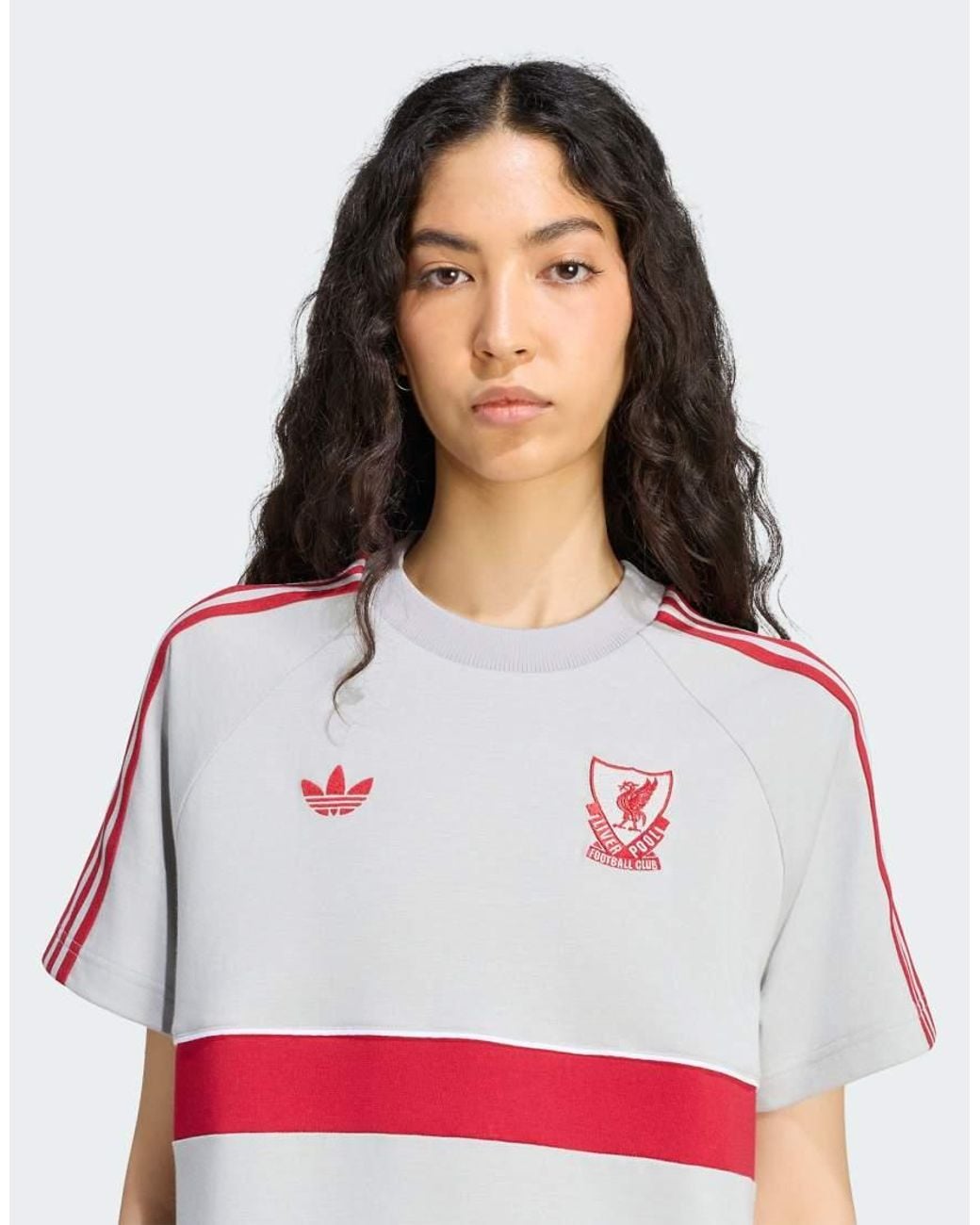Adidas Originals White Liverpool Fc Originals Dress