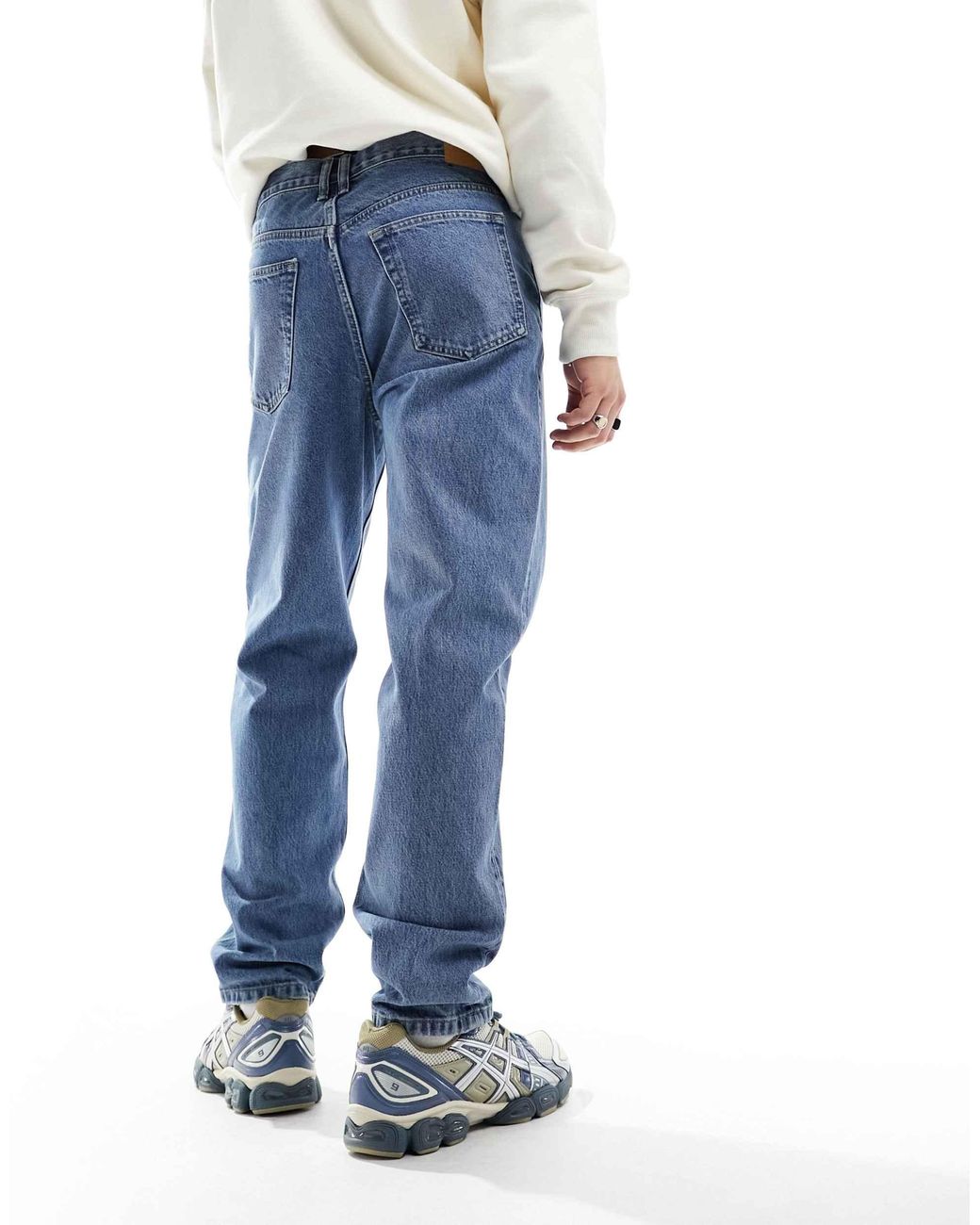 Chemise Denim Bleu Vintage Roundtree & Yorke - Taille L, Années 90, Style Grunge - Occasion Très Bon état