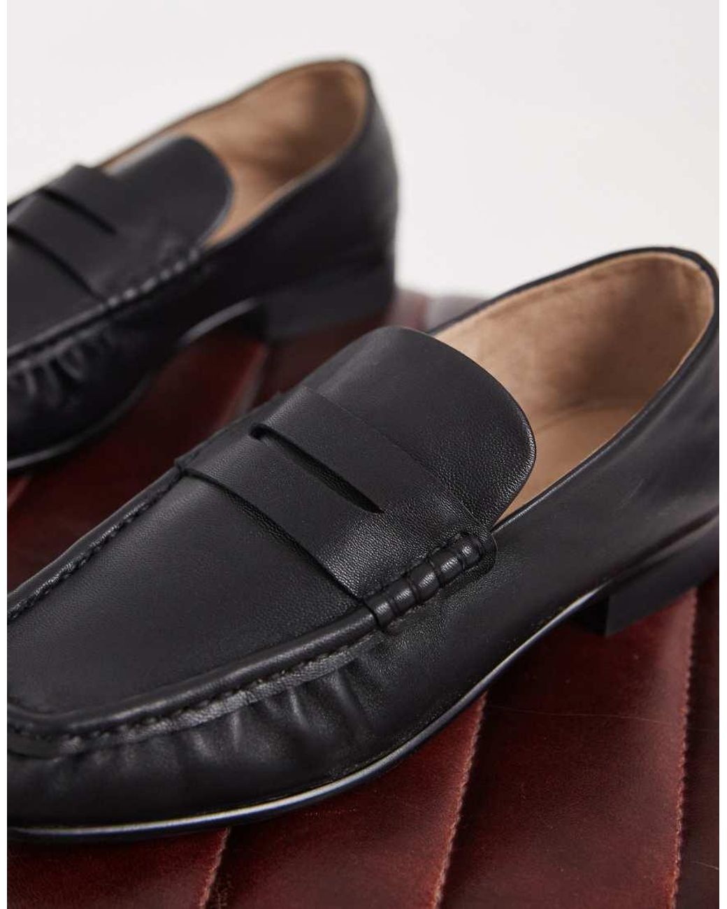 Tony Bianco Purple Gomez Square Toe Loafers