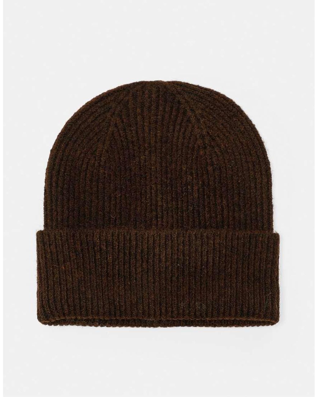Berretto A Costine di Pull&Bear in Brown