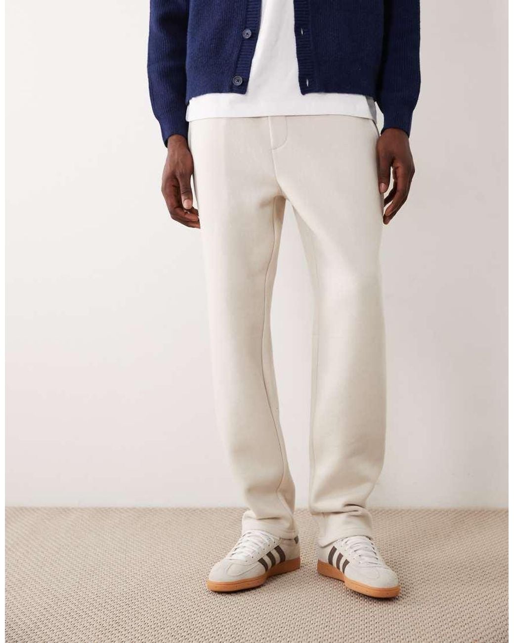Cotton On Blue Relaxed Track Sweatpants for men