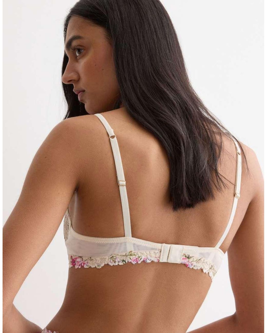 Intimissimi Brown Denise Stampa Pretty Flowers Bra