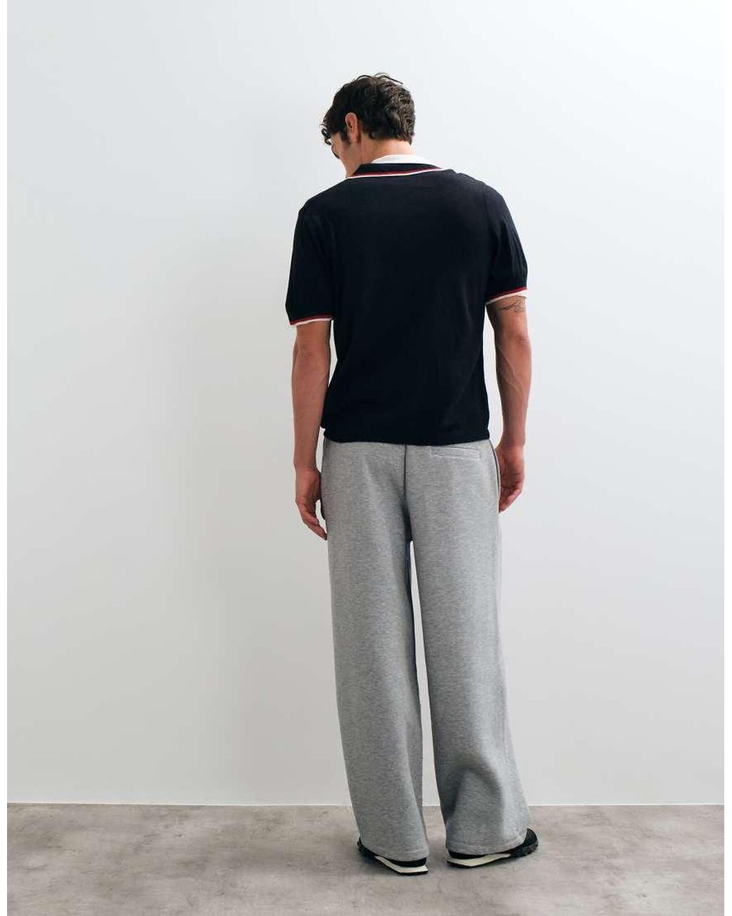ASOS Gray Oversized Balloon jogger for men