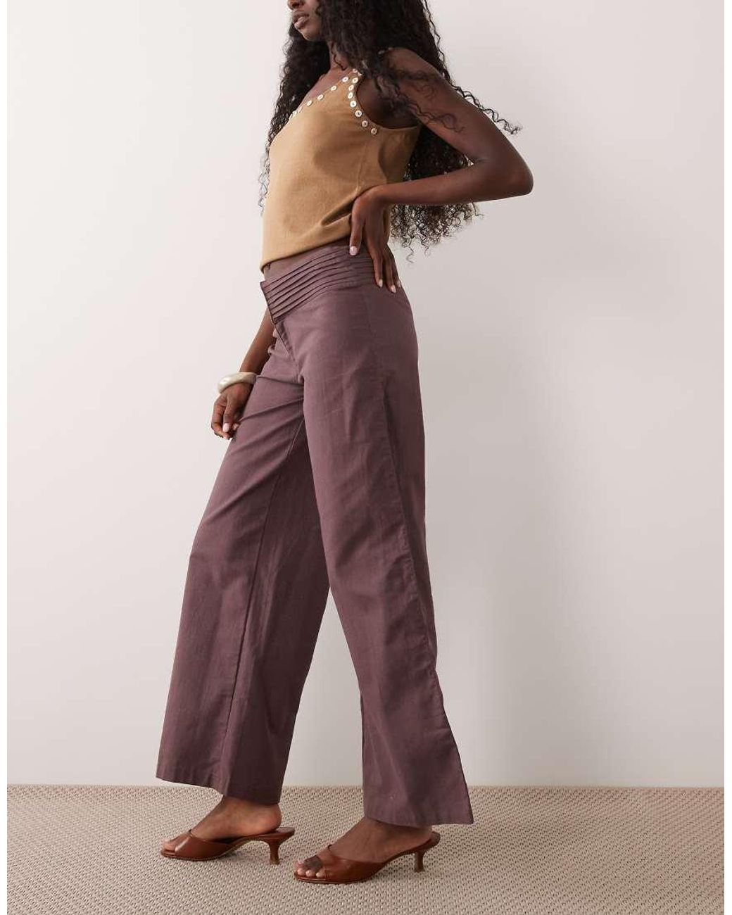 Motel Purple Sadasi Low Rise Trouser