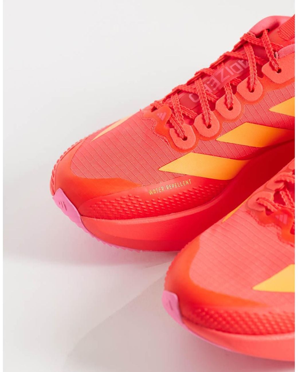Adidas Originals Pink Adidas Running Adizero Evo Sl Atr Trainers for men