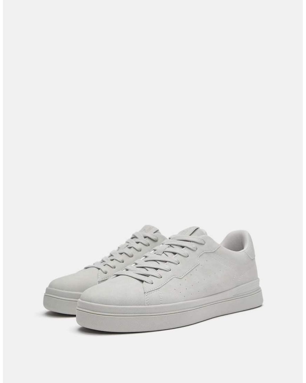Pull&Bear White Trainers for men