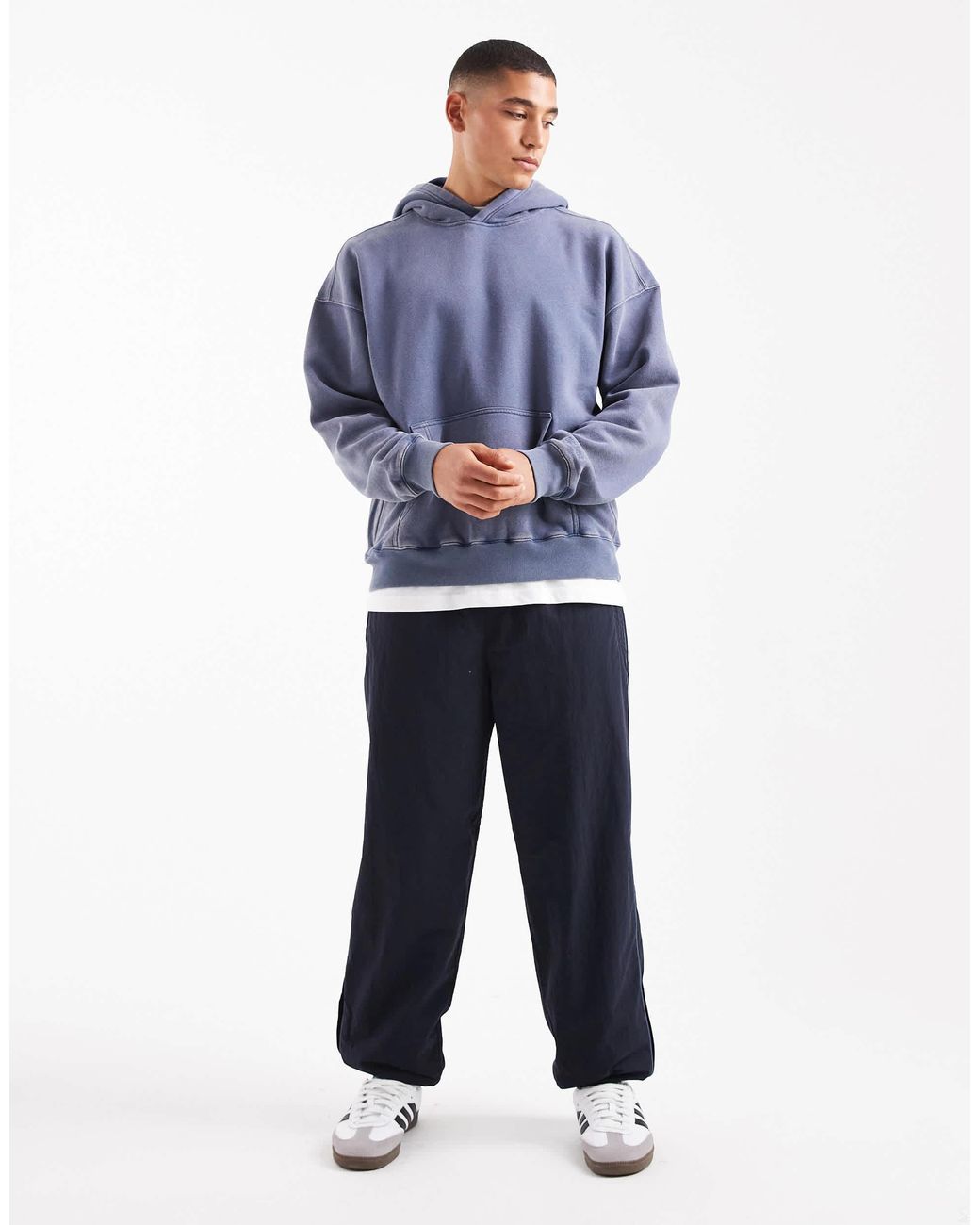 Farah Blue Mossley Joggers for men
