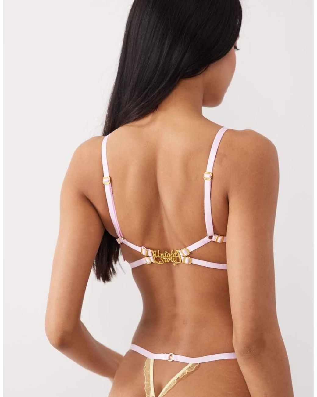 Untold Story Brown Sweetheart Sorbet Thong