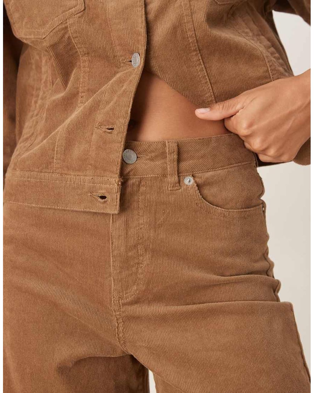 JJXX Natural Tokyo Wide Fit Trousers