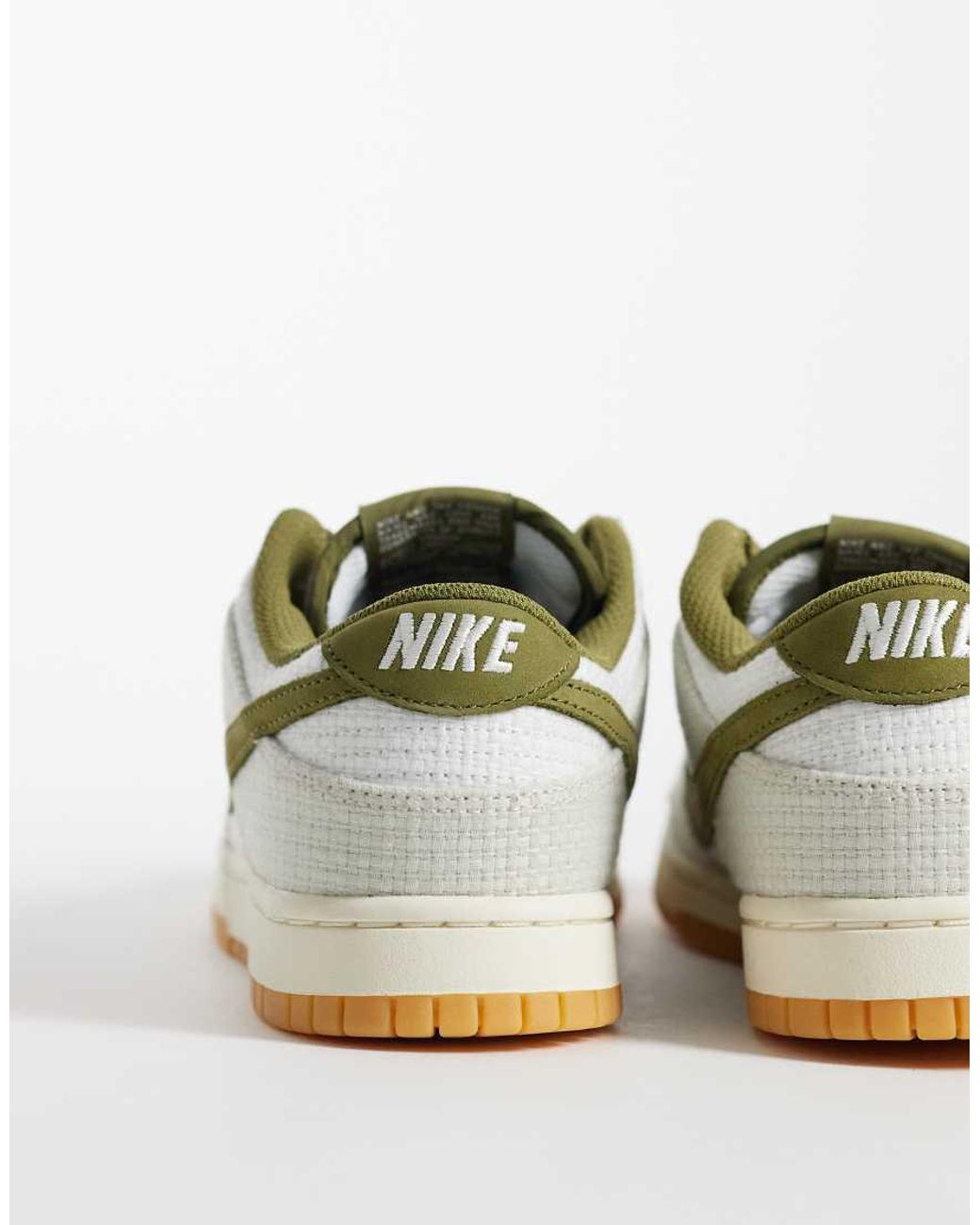Nike White Dunk Low Retro Trainers for men