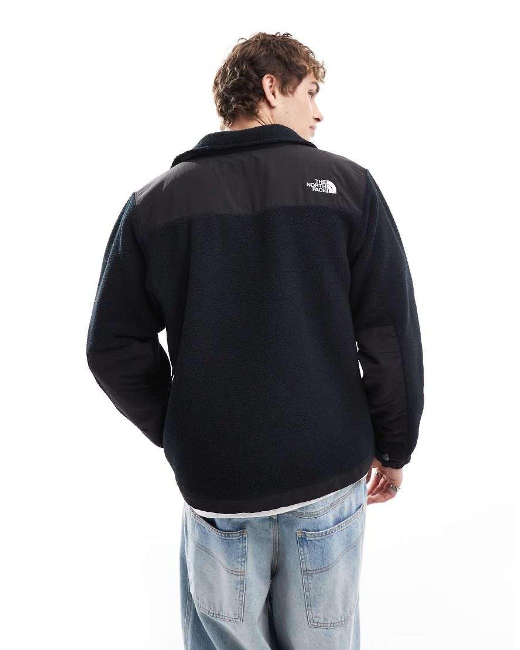 The North Face Blue Denali Heavyweight Fleece Jacket for men