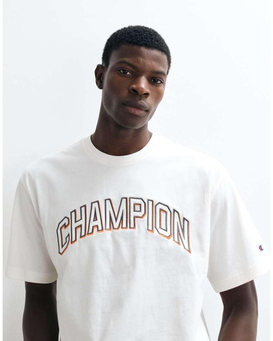 Champion White Main Street T-shirt for men