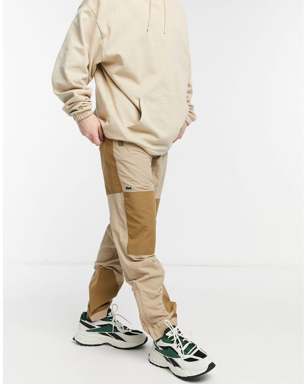 Pantalones Lacoste de hombre de color Neutro | Lyst