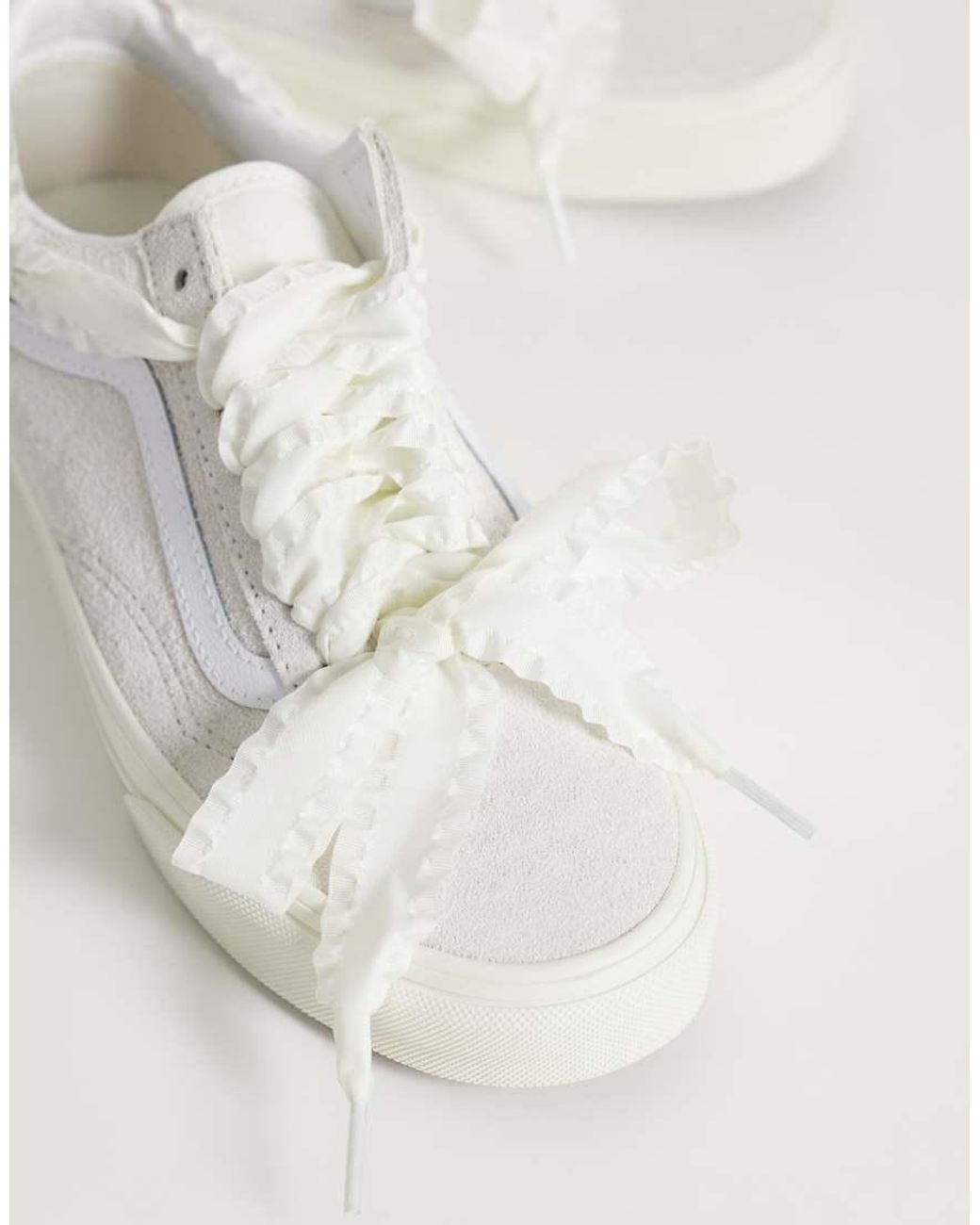 Vans White Old Skool Trainers