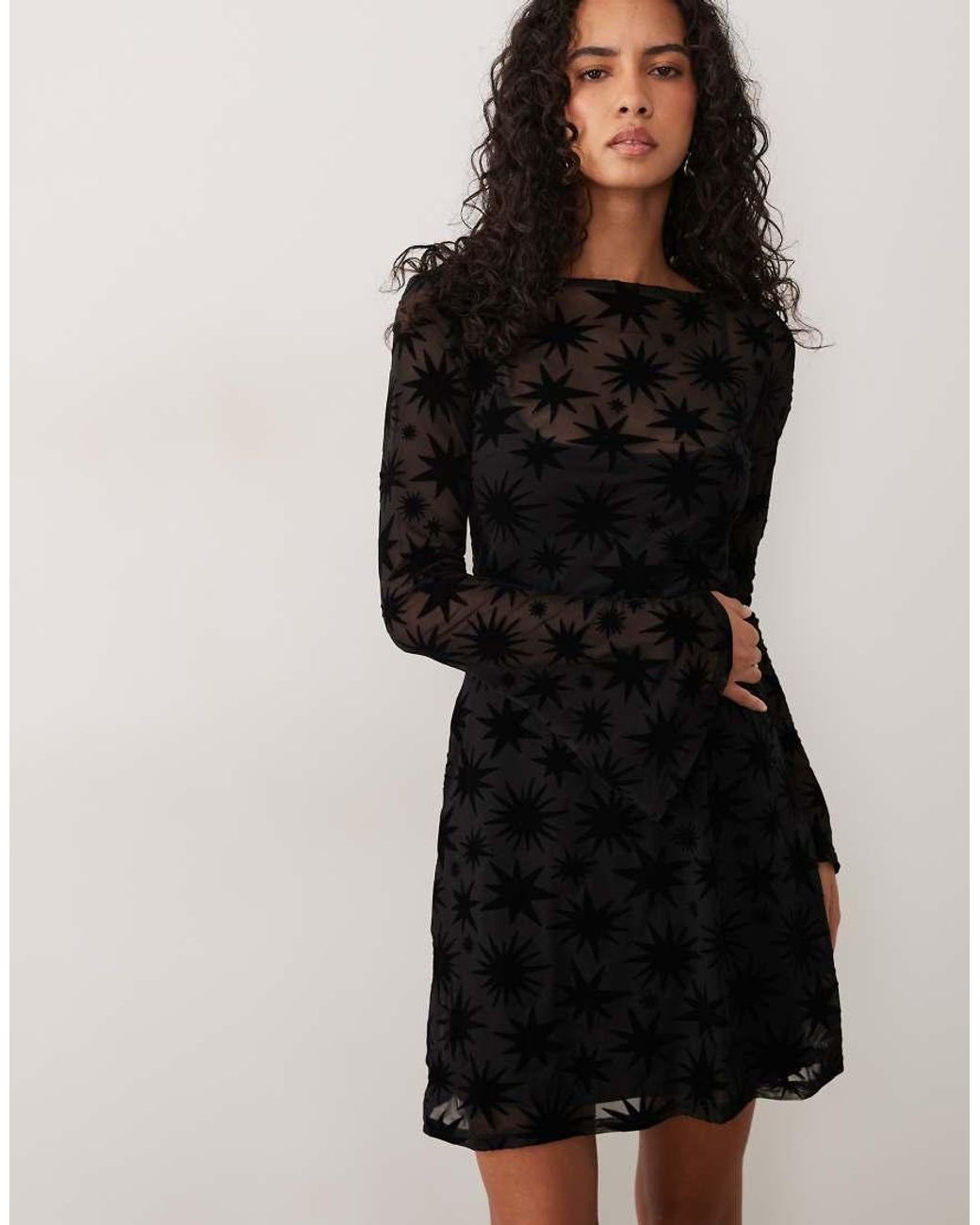 Mini Vestito di Never Fully Dressed in Natural