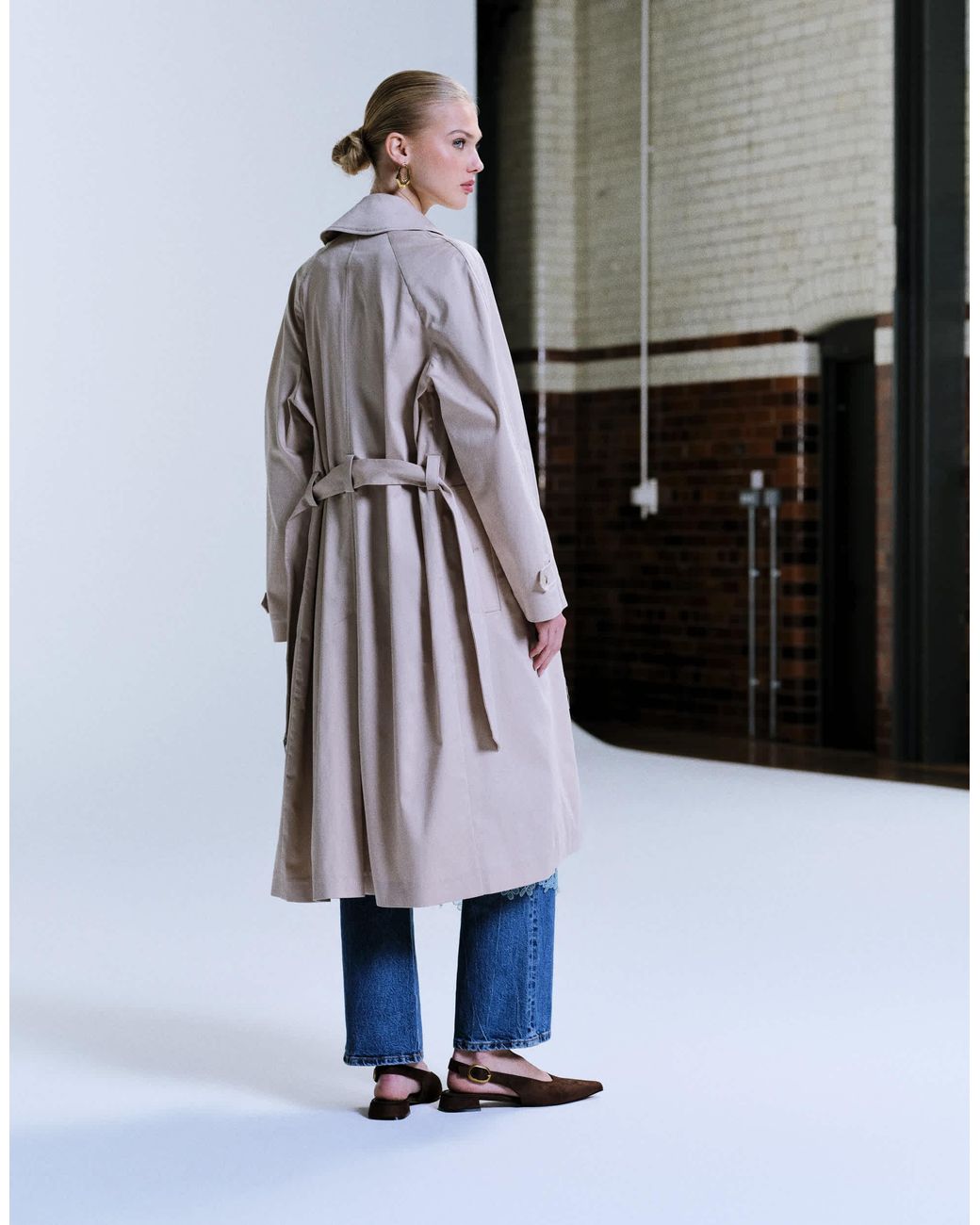 Trench imperméable Lacoste en coloris Black