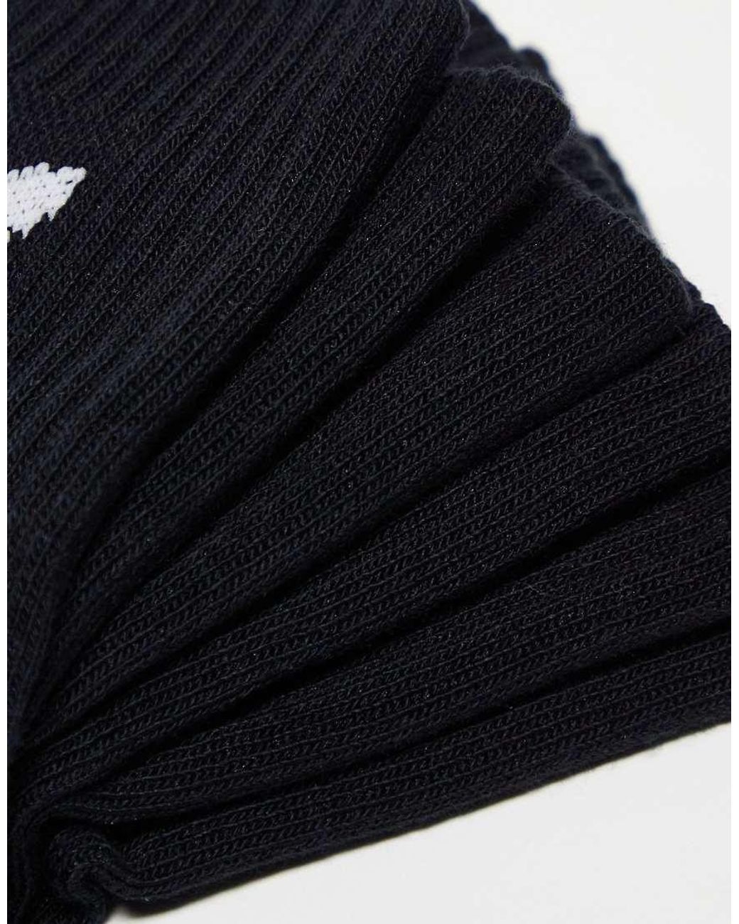 Adidas Originals Black 6 Pack Crew Socks