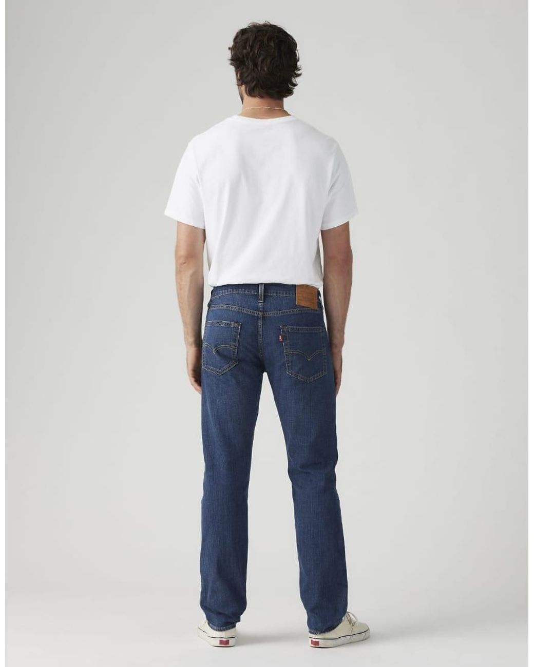 Levi's Blue 502 Taper Jeans for men