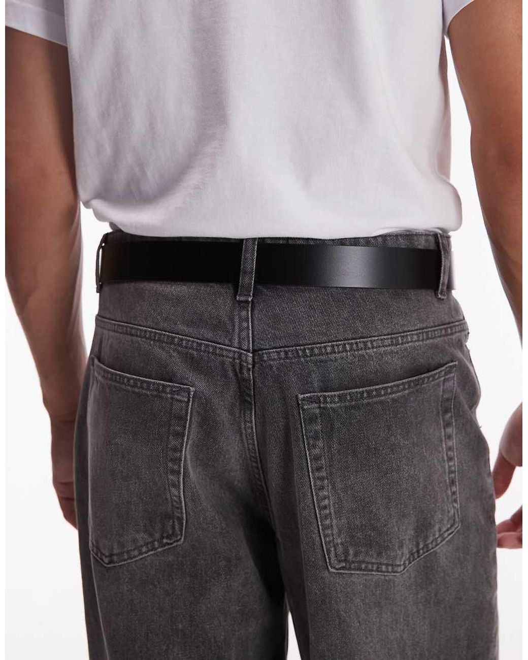 Cinturón De Lacoste de hombre de color Gray