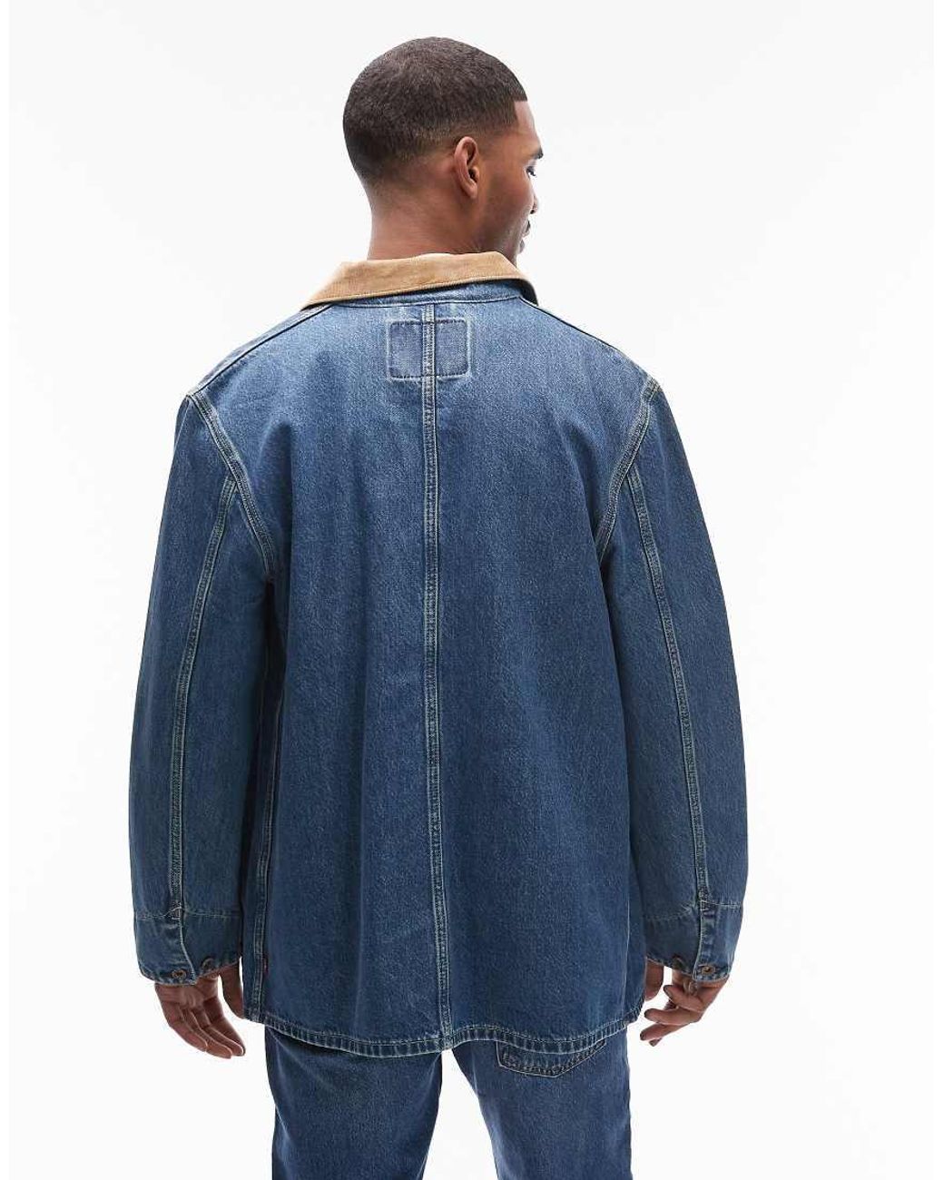 Levi's Blue Workwear Berkley Denim Chore Jacket for men