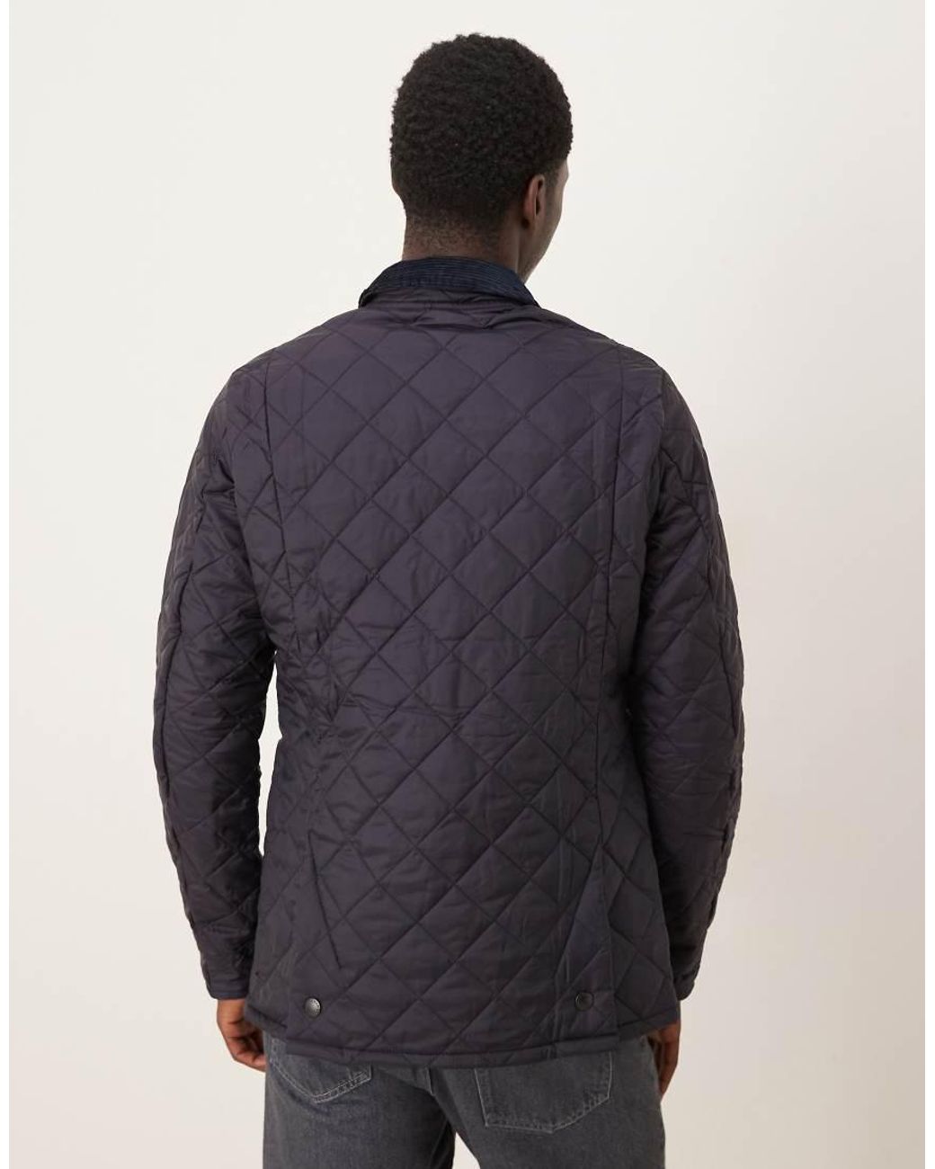Barbour Blue Heritage Liddesdale Quilted Jacket for men