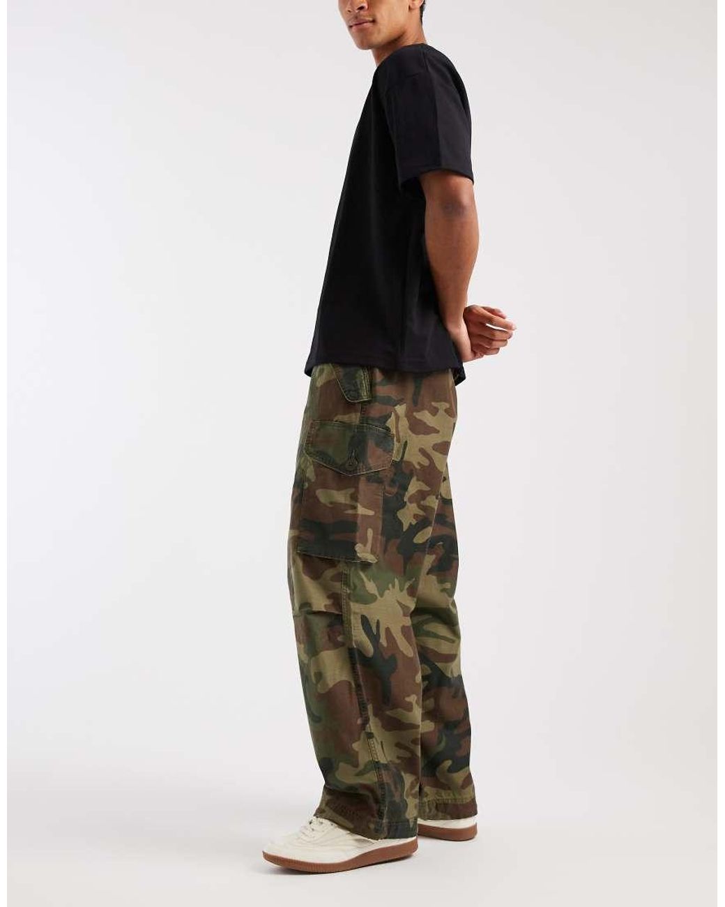 Levi's Green Baggy Field Cargo Trousers for men