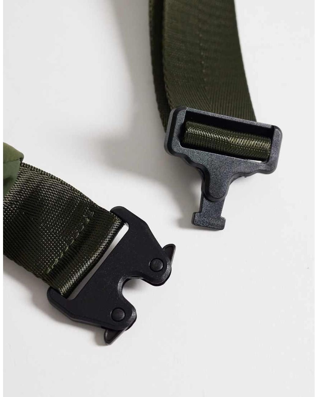 ASOS Green Nylon Crossbody Bag for men