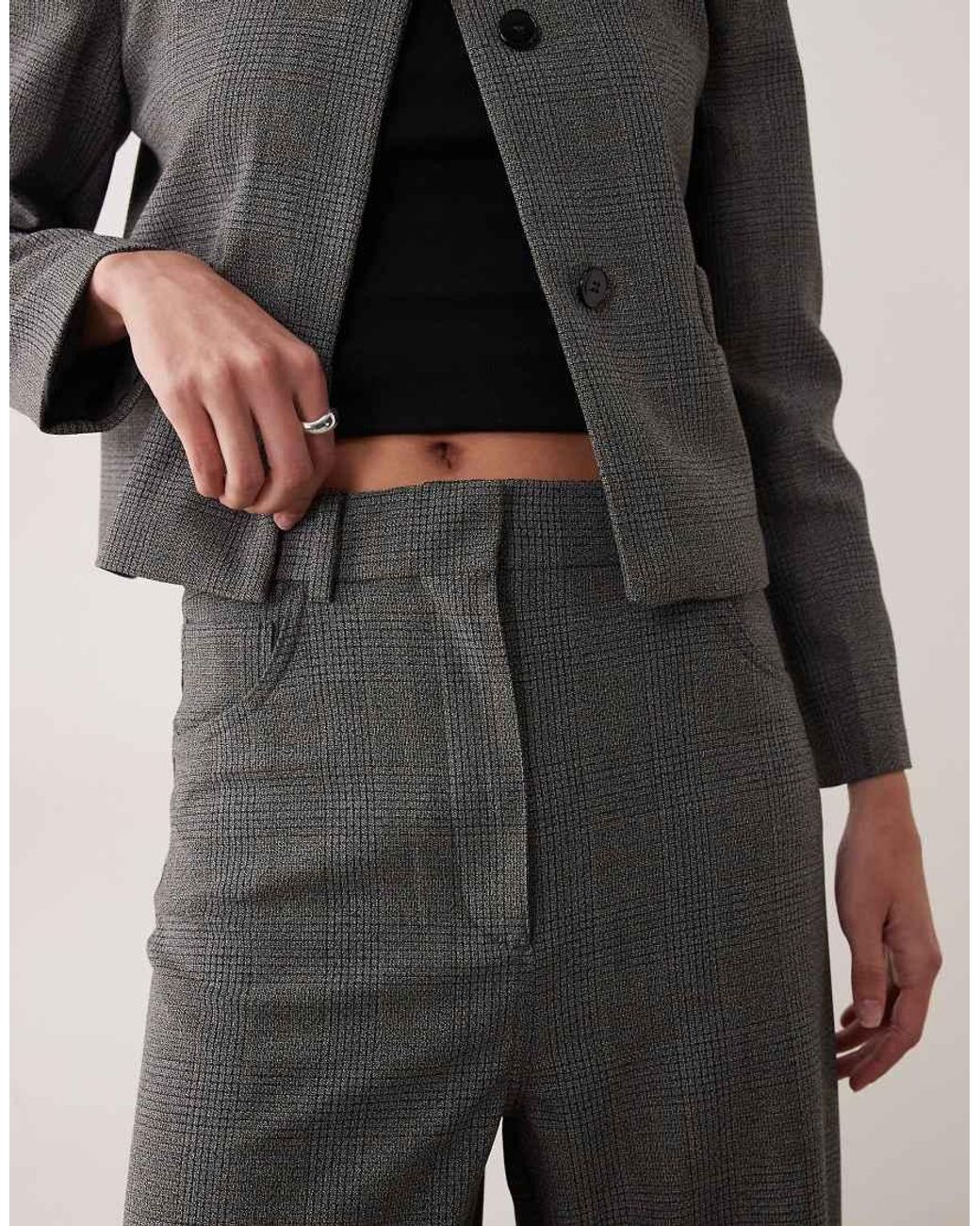 Mango Gray Louis Tailored Barrel Trouser Co-ord