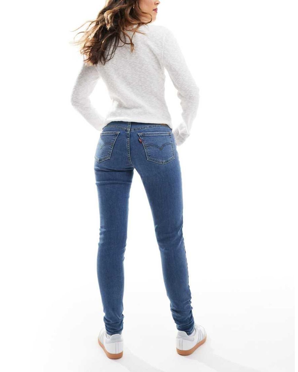 Levi's Blue 710 Super Skinny Fit Jeans