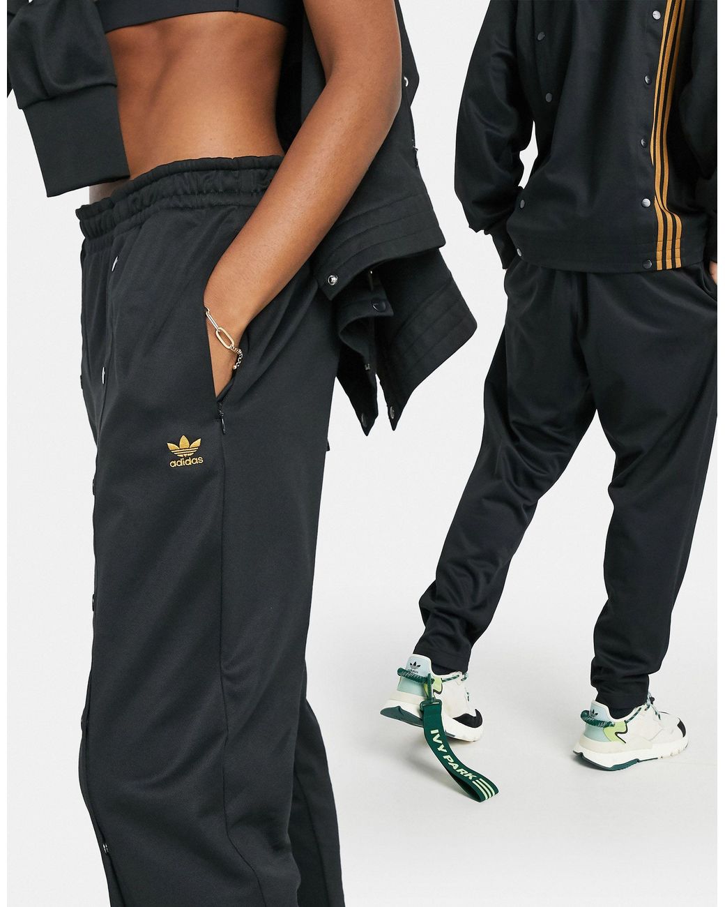 Ivy Park Adidas X Track Pants in Black | Lyst Canada