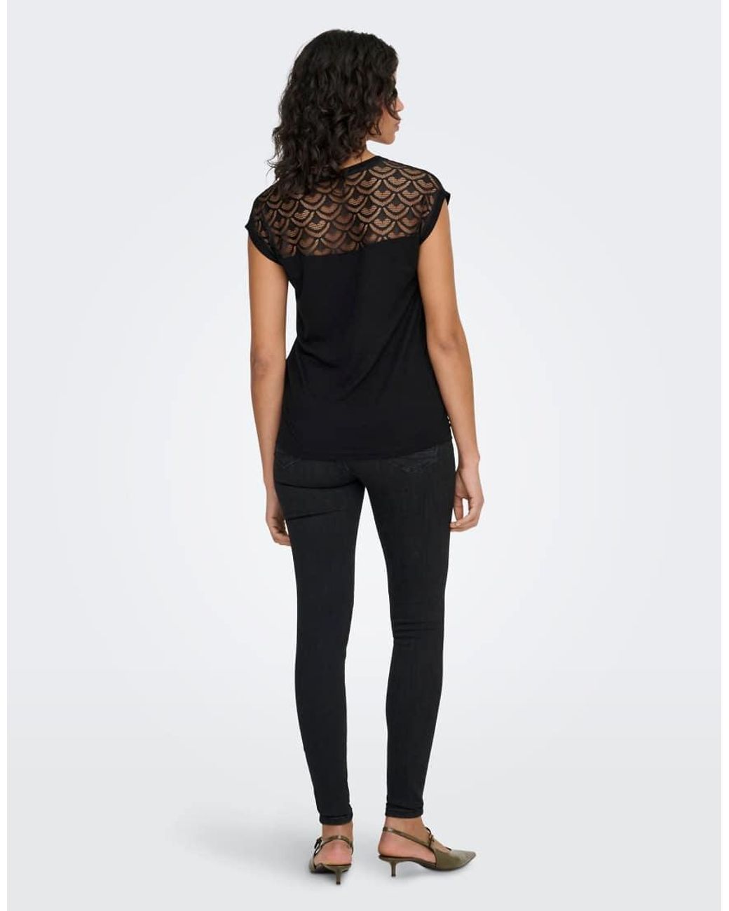 Top De ONLY de color Black
