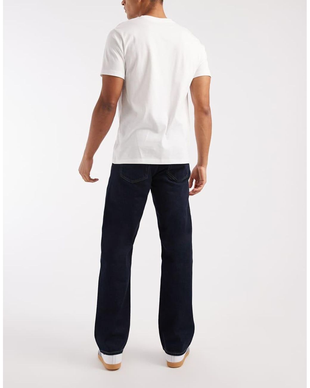 Calvin Klein Blue 90s Straight Jeans for men